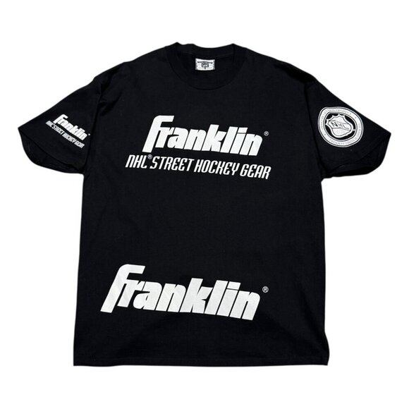 FRANKLIN Vintage NHL Street Hockey Gear Lee Casual Tee Shirt Mens XL - Picture 1 of 7